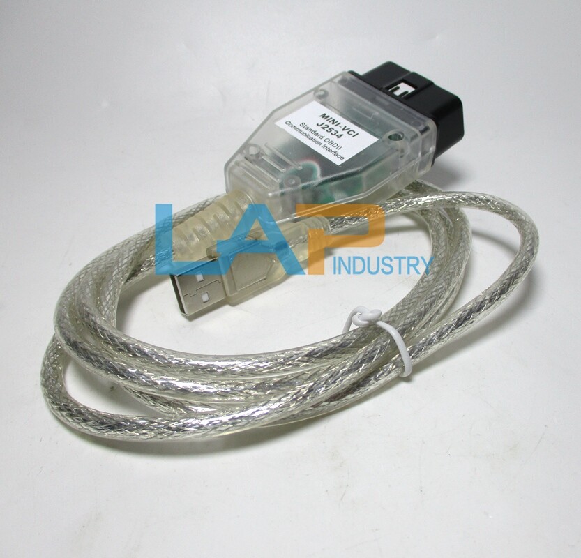 1PCS NEW FOR OBD2 cable MINI VCI TIS Techstream V12.20.024 English