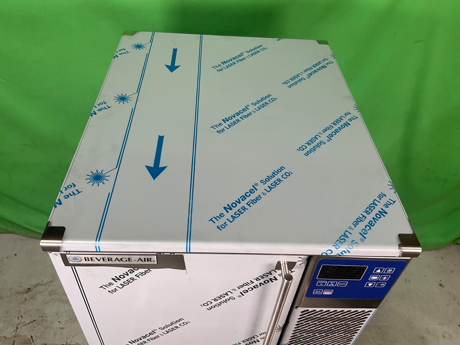 Beverage Air CF031AG 22 Countertop 3 Pan Blast Chiller/Freezer NIB $9000 1419 5A