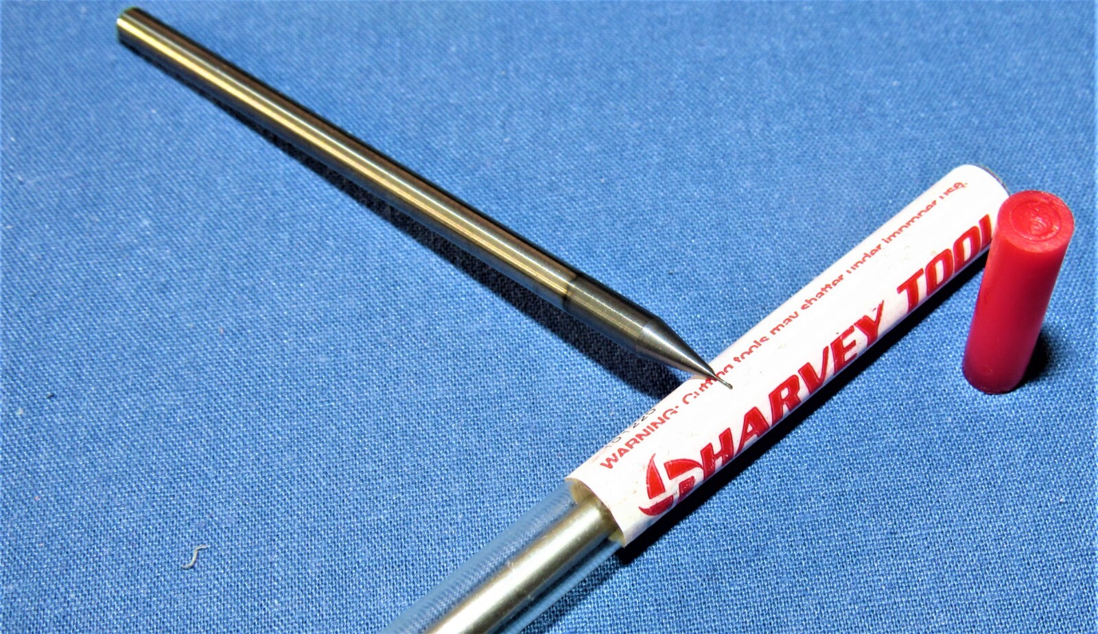 New Harvey Tool 0.010 Dia. x 1/64 LOC Carbide Ball End Mills ALTiN 4 Pcs Avail.