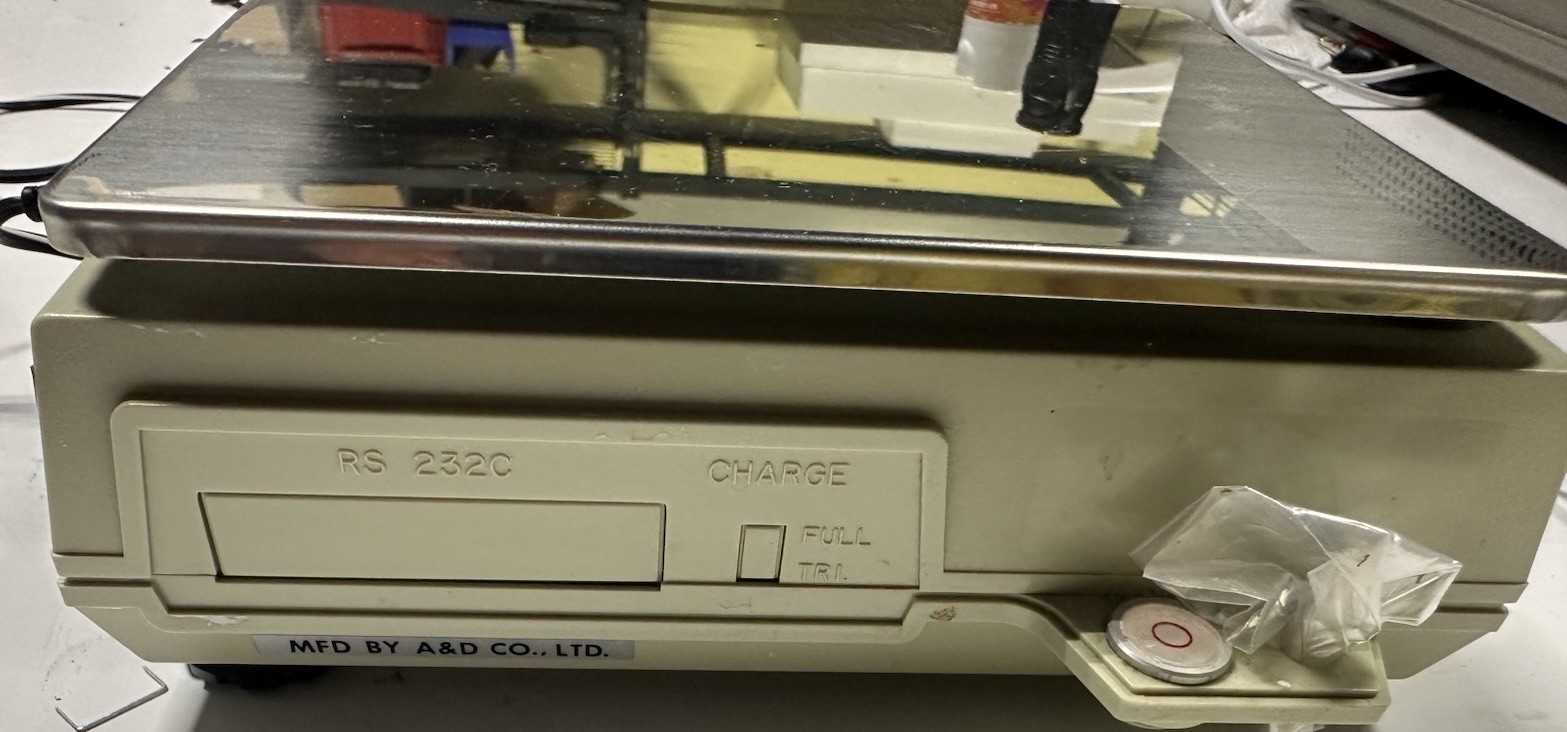 A&D AND EK-1200A Digital Precision Scale Balance 1200g x 0.1g Tested Working