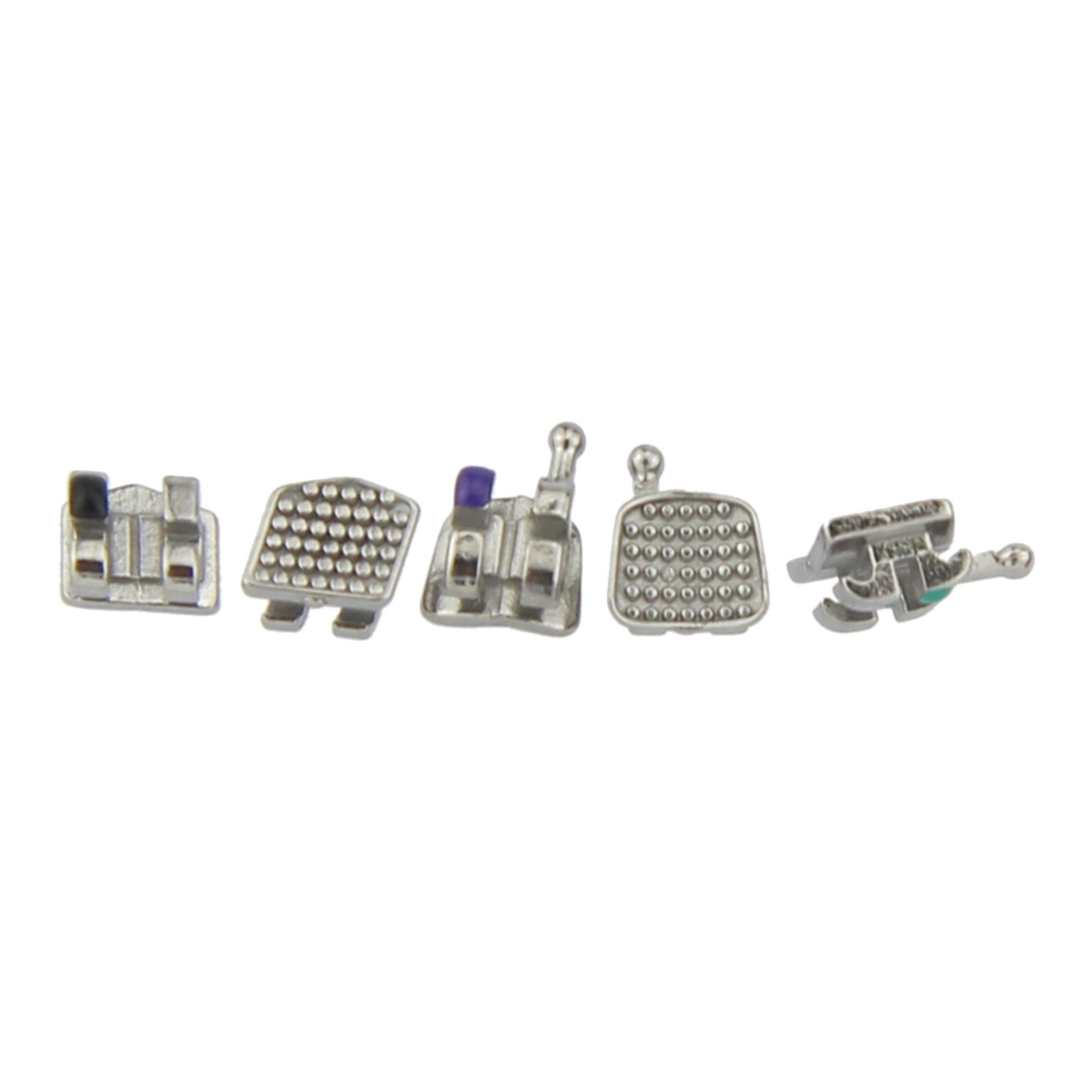 US Dental Orthodontic Metal Brackets MIM Mini Braces Roth MBT 022 018 345 Hooks