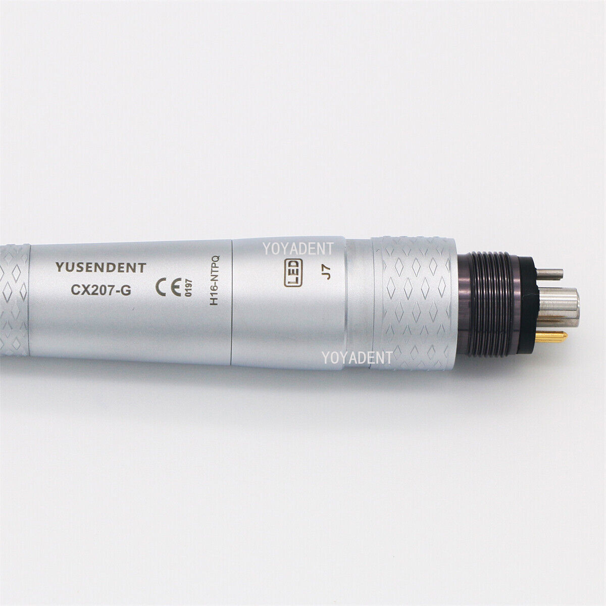 COXO Dental Turbine Fiber Optic High Speed Handpiece LED Coupler 6 Pin Fit KAVO