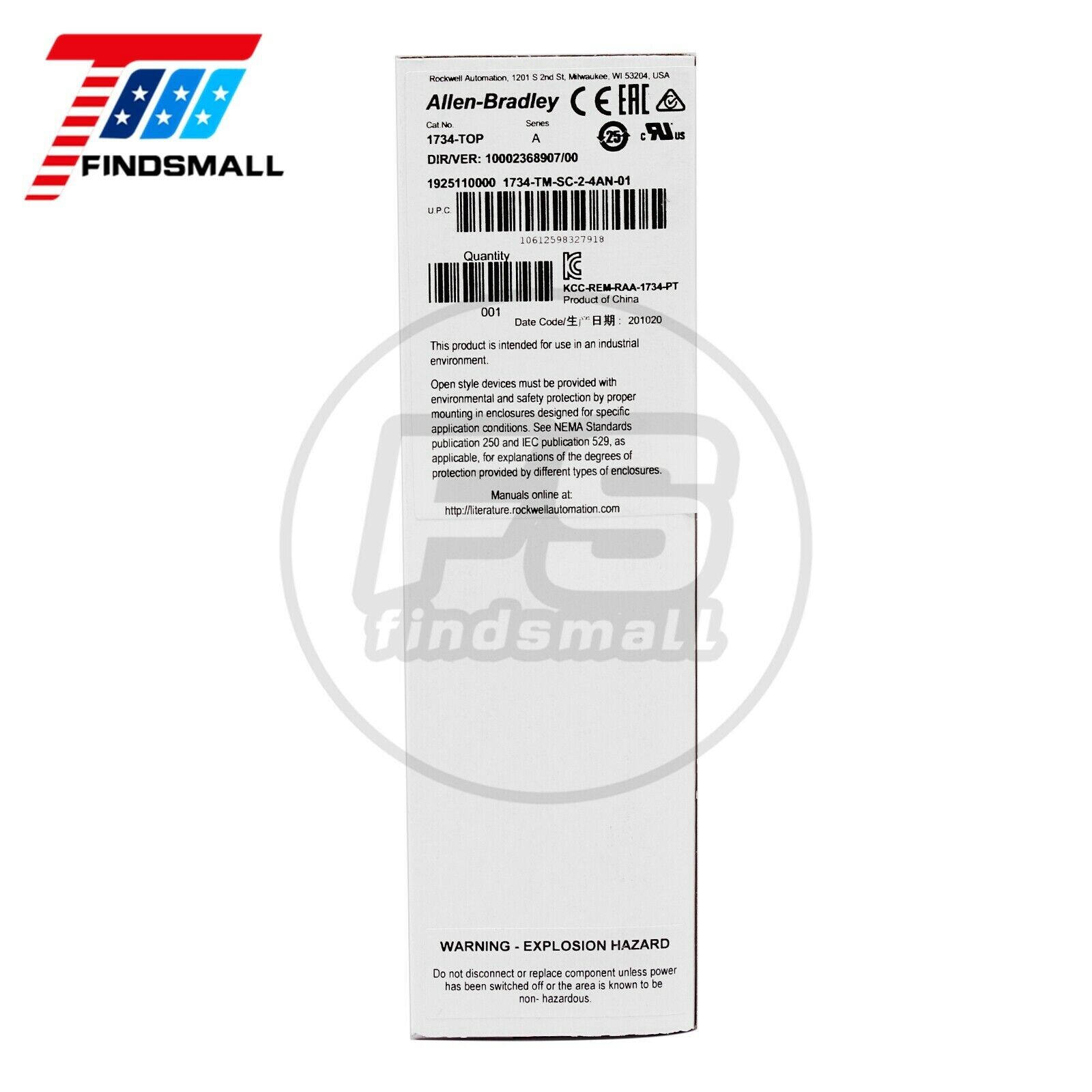 2022 NEW 1734-TOP /A POINT I/O Screw Terminal Base 1734TOP