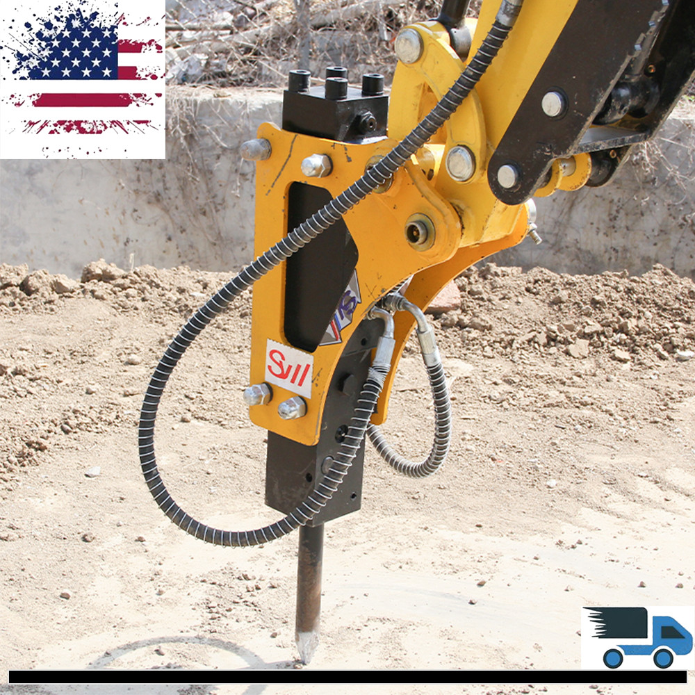 Hydraulic Breaker Hammer For 0.8-1.5Ton Mini Excavator Attachment USA Stock New