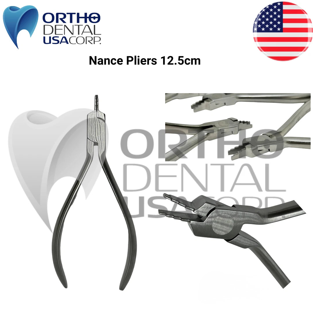 Set x 5, 10, 15 or 20 Orthodontic Nance Pliers 12 cm Orthodentalusa Made for USA