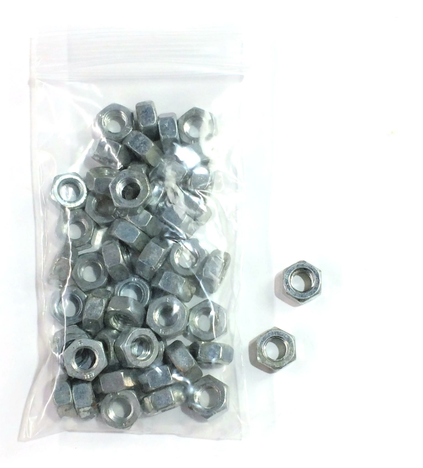 Unbranded/Generic Hex nuts M6 [Lot of 50] NOS