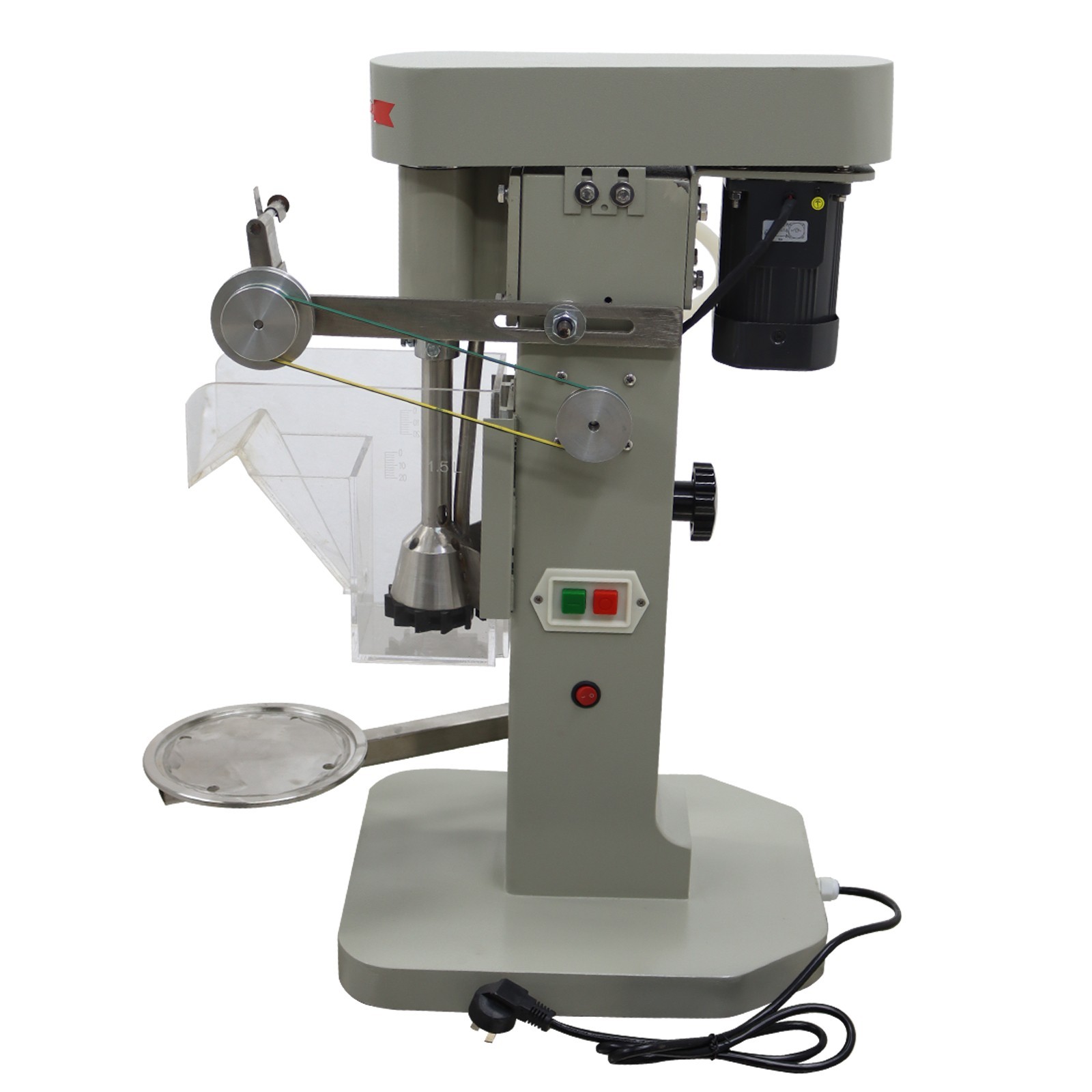 110V 1.5L Single-Cell Laboratory Flotation Machine, Belt-Driven with 60mm Impell