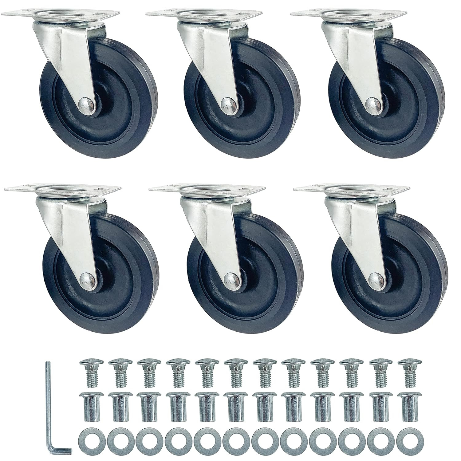 Caster Wheels for Mechanic Creepers Wheels Replacements, Quality Replacement Par