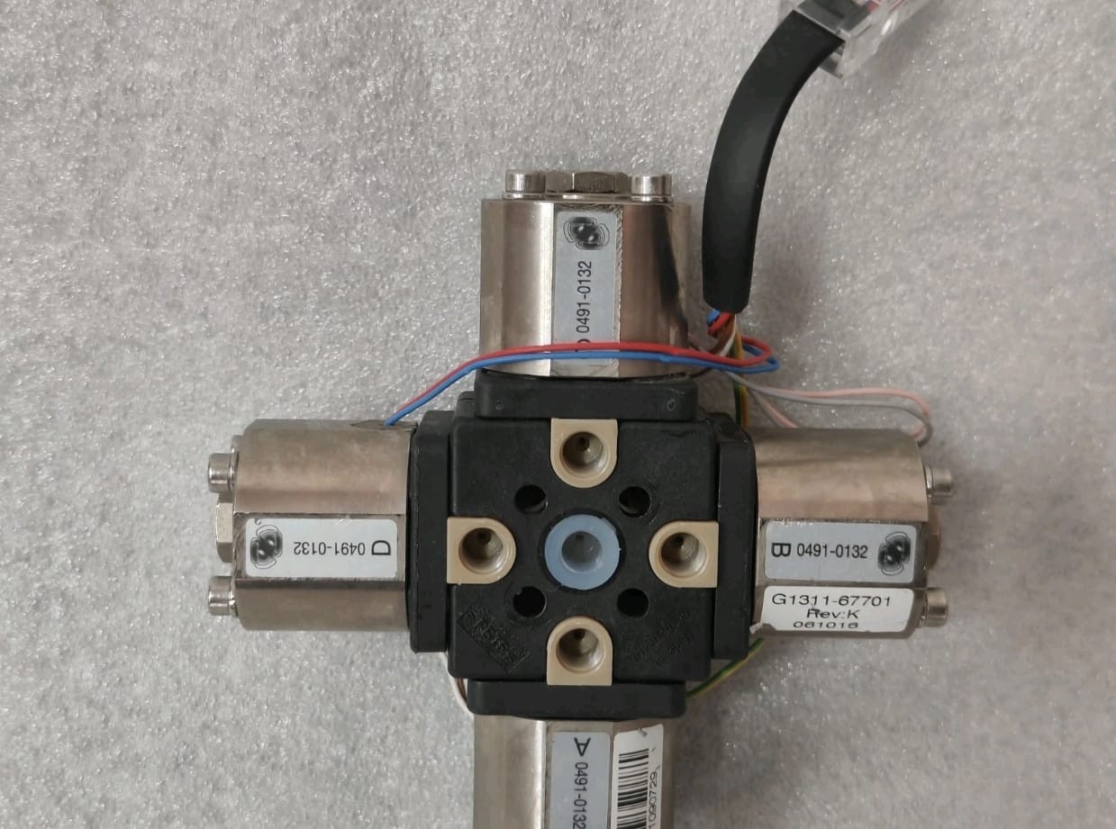 AGILENT TECHNOLOGIES G1311-67701 MCGV MULTI CHANNEL GRADIENT VALVE ASSY REV:K