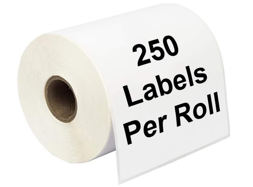 24 Rolls of 250 4×6 Direct Thermal Shipping Labels For Zebra Eltron ZP450 LP2844