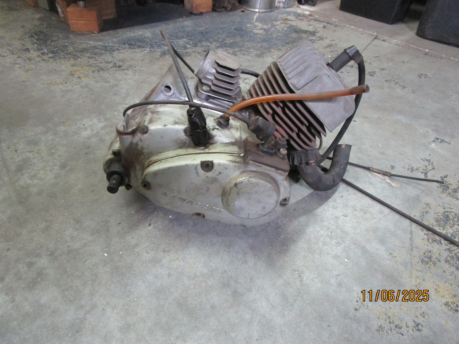 Kawasaki Motorcycle 98cc FE98 Engine Untested