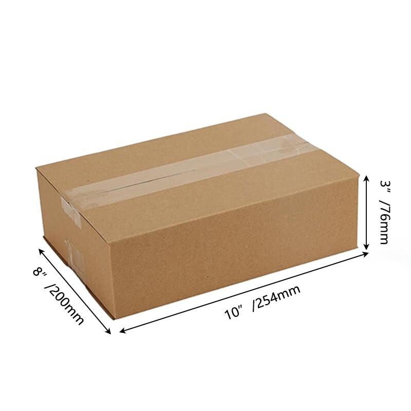 10x8x3 cardboard box, mailing packaging, transport box, corrugated carton