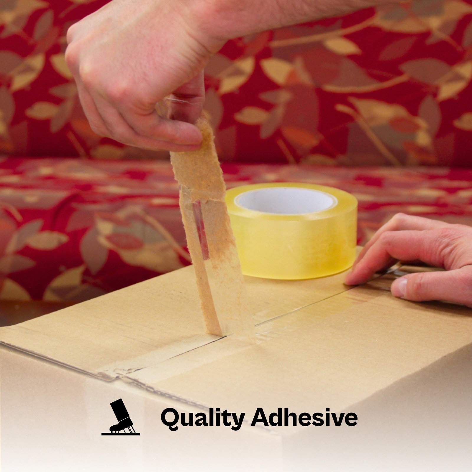 Carton Sealing Packing Shipping Tape 2″x100 Yards (300 ft) 36 Rls Adhesive Tape