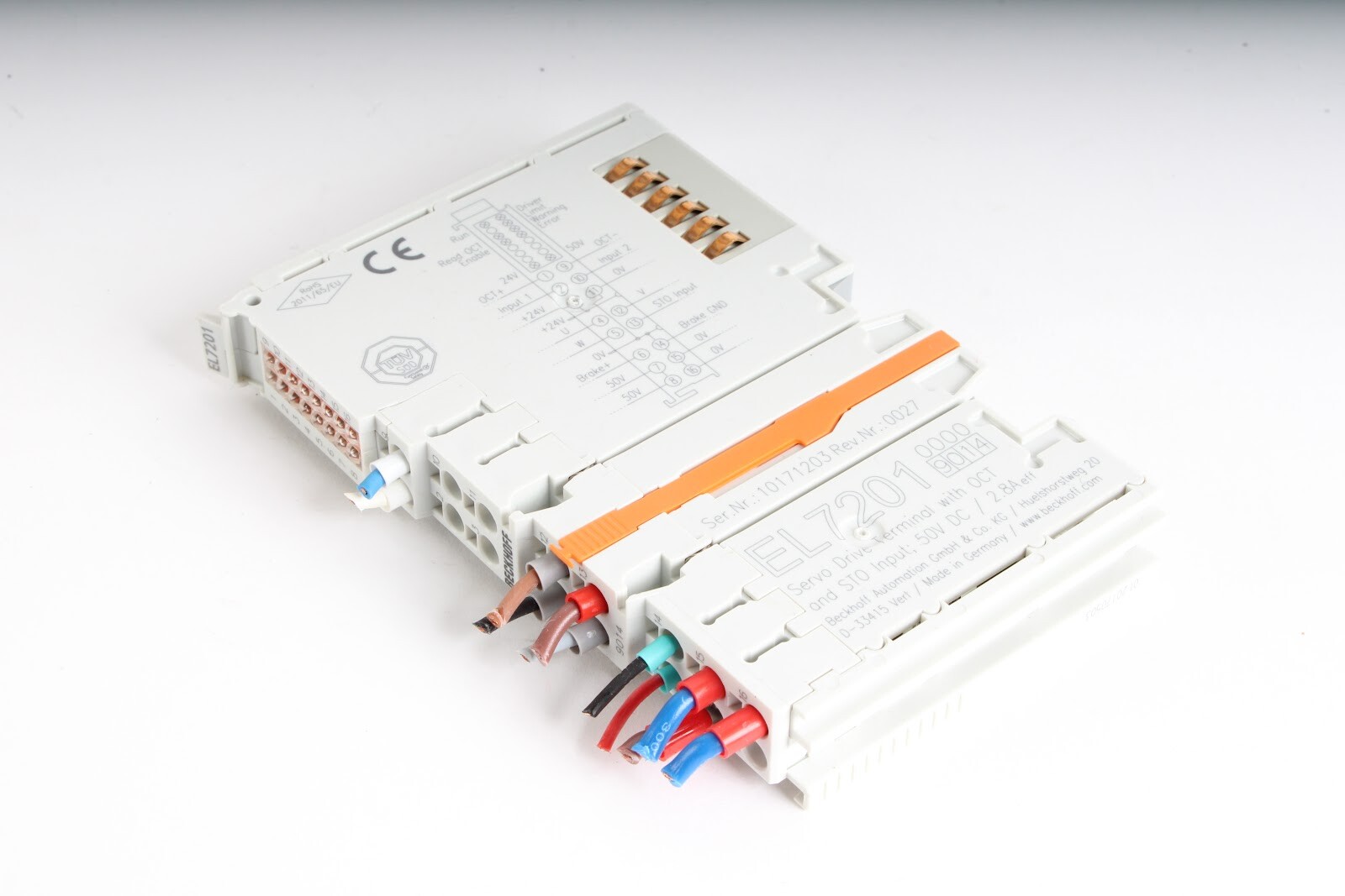 Beckhoff EL7201 Servo Drive Terminal with OCT