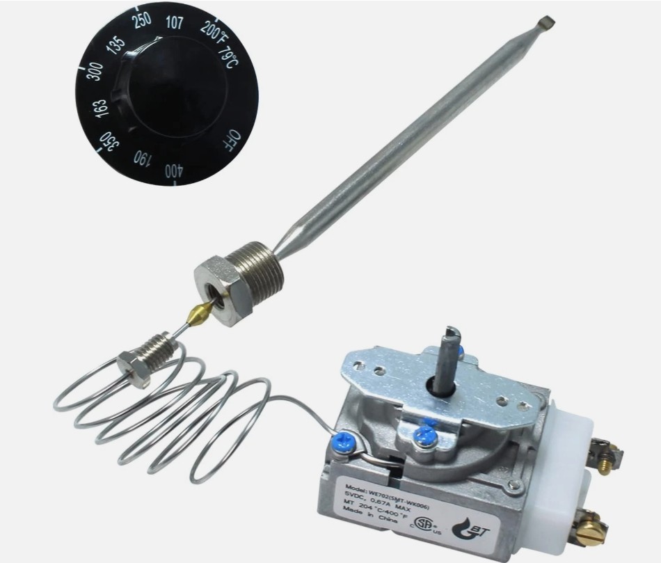 WE702 SMT-WK006A Deep Fryer Thermostat Control 200-400°F Robertshaw RX-1-36