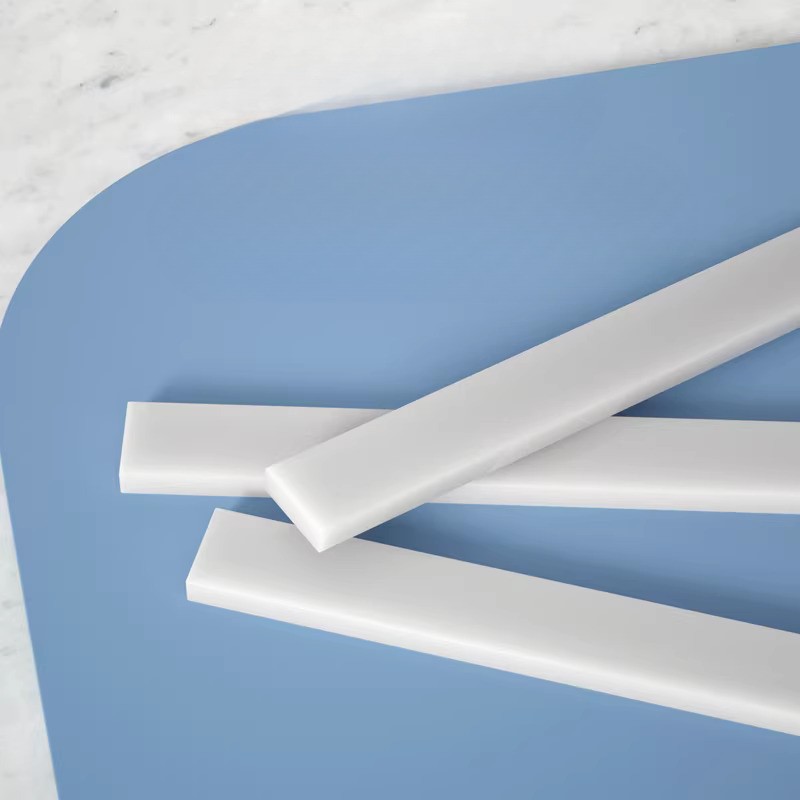 High Hardness PP White Plastic Strip Board Bar Wear-resistant Sheet