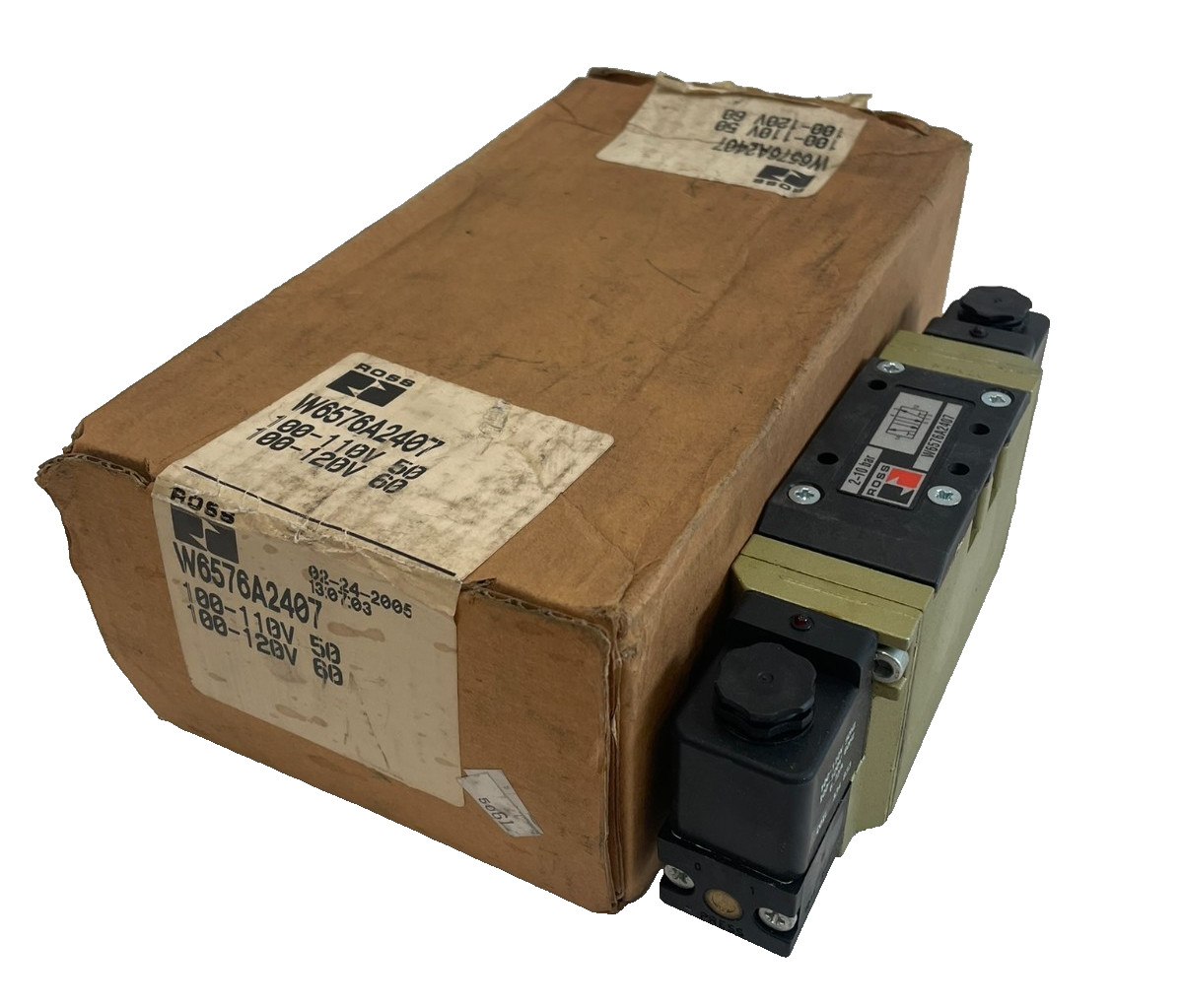 NEW ROSS CONTROLS W6576A2407 SOLENOID VALVE 2-10 BAR