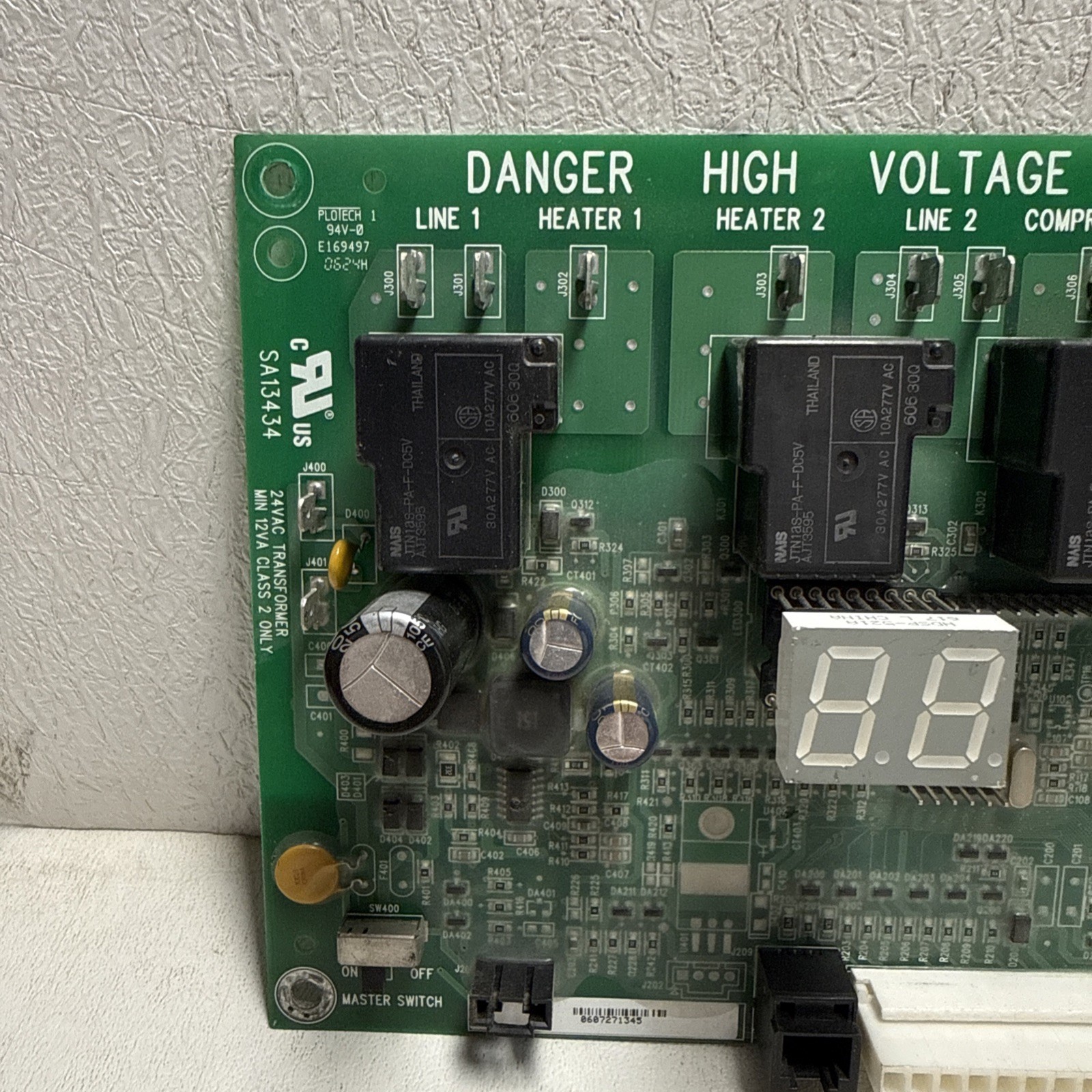 Amana PWB-1244A4-0000 Goodman PTAC PCBCP133 Control Circuit Board