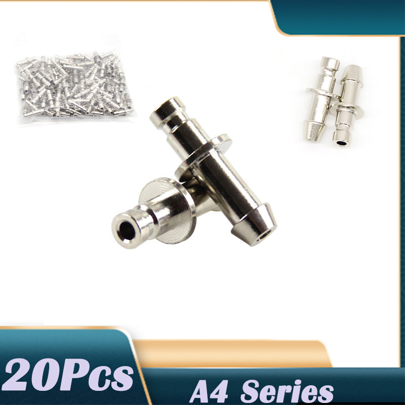 20Pcs/Pack Male Blood Pressure Cuff Connector Connectors Metal Bayonet socket