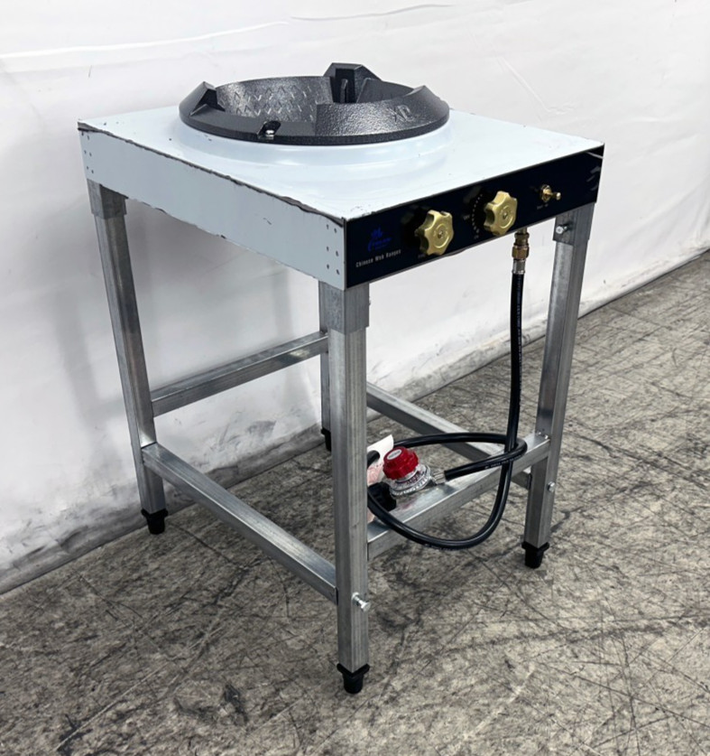 NEW Chinese Wok 13″ Ring Fire Range Restaurant Stir Fry Chinese Gas Propane LP