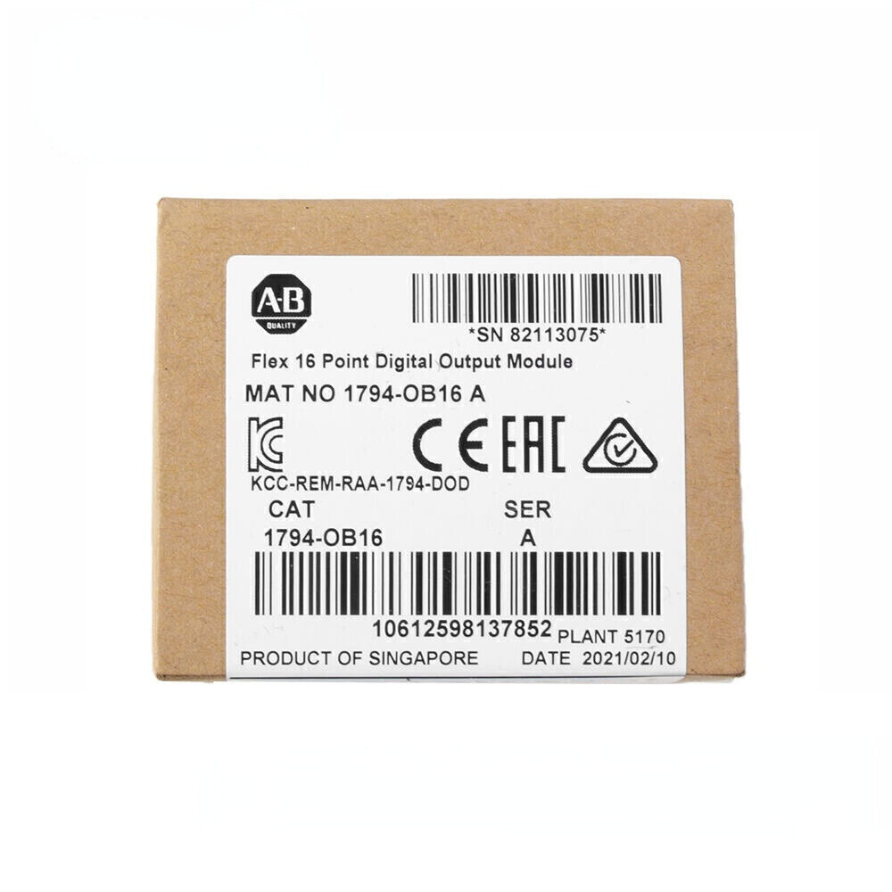 1794-OB16 New Allen Bradley 1794-OB16 FLEX 16-Point Digital Output Module