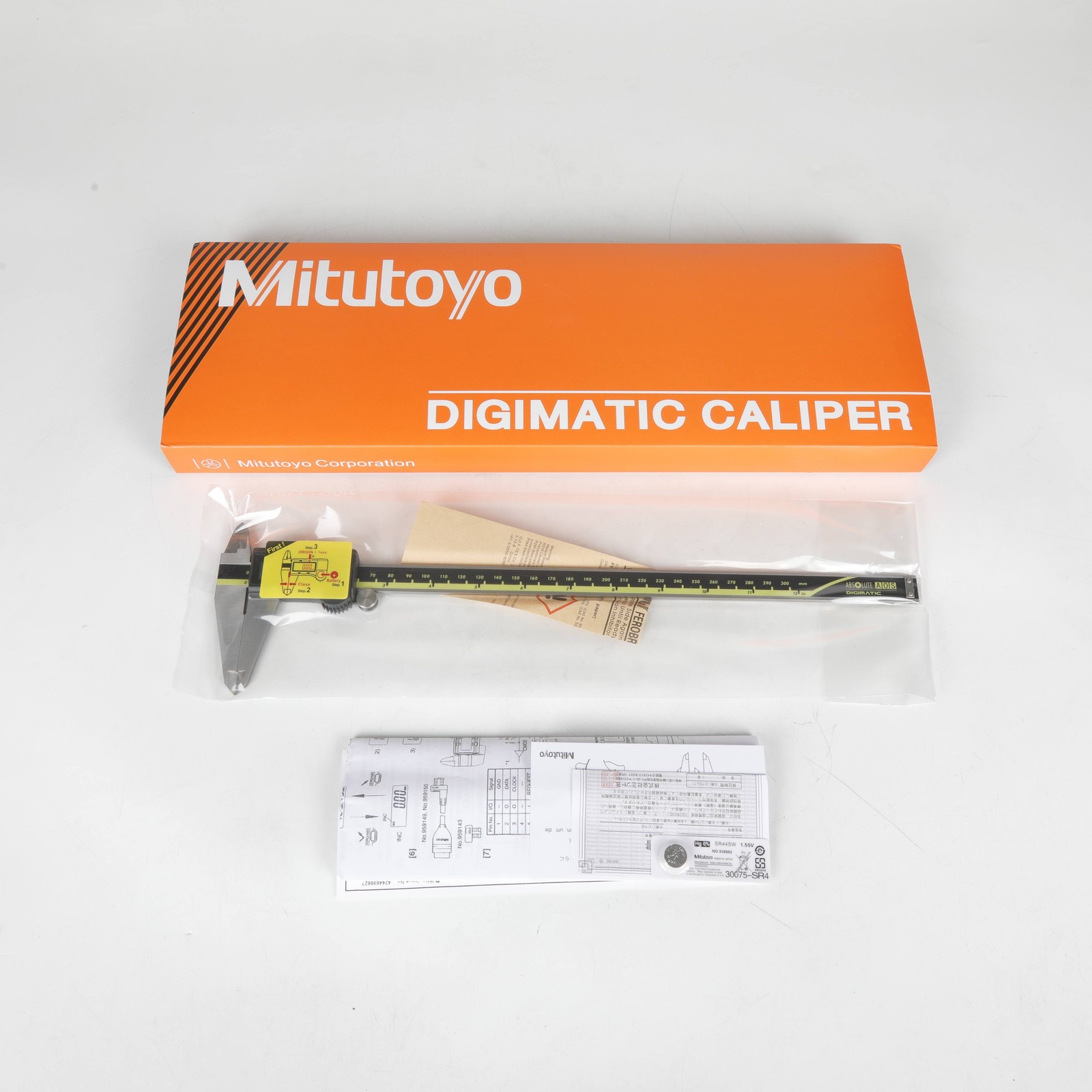 500-193-30 New Mitutoyo 300mm/12″ Absolute Digital Digimatic Vernier Caliper