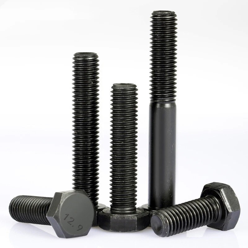 M10 – M30 Hex Head Bolts Hexagon Screws Left Hand Thread & Fine Pitch Black 12.9