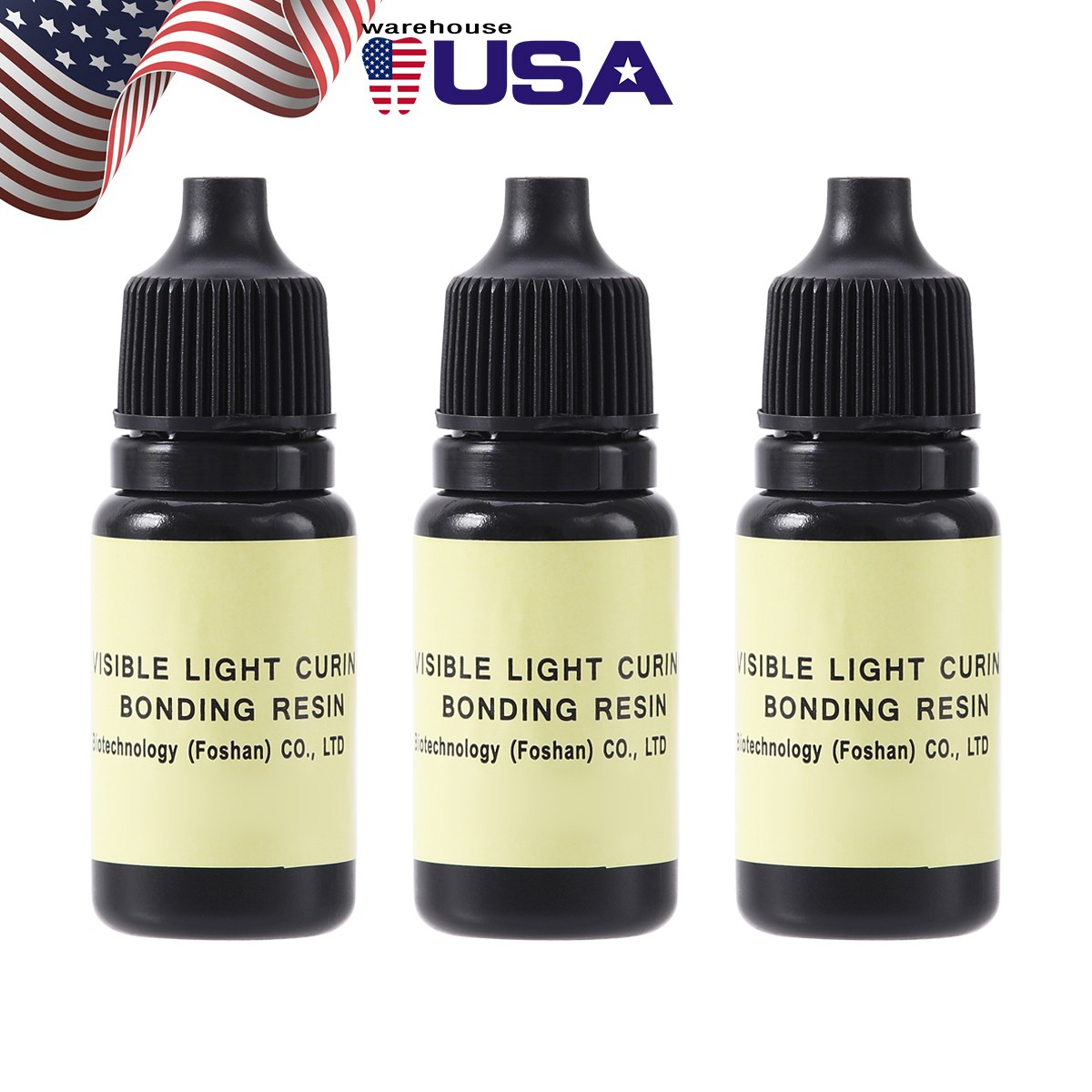 5 Packs Dental Adhesive Light Cure Dentin Enamel One Step Bonding Composite