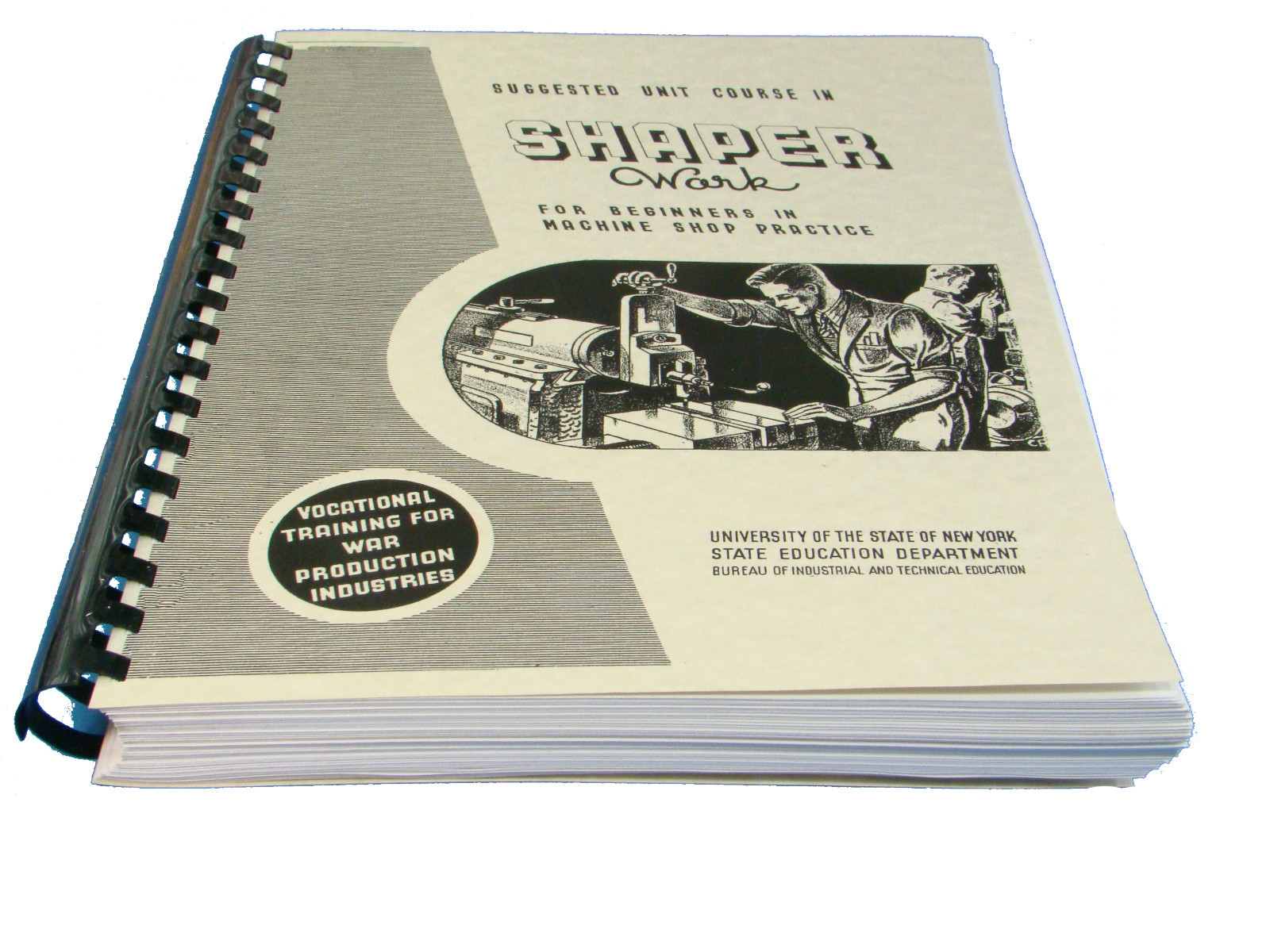 Metalworking Shaper Work and Operating Course #1275