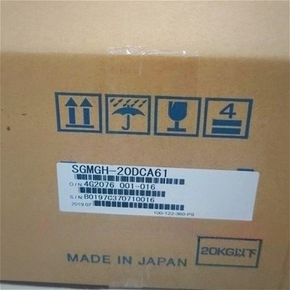 1pcs NEW SGMGH-20DCA61 Servo Motor YASKAWA SGMGH20DCA61