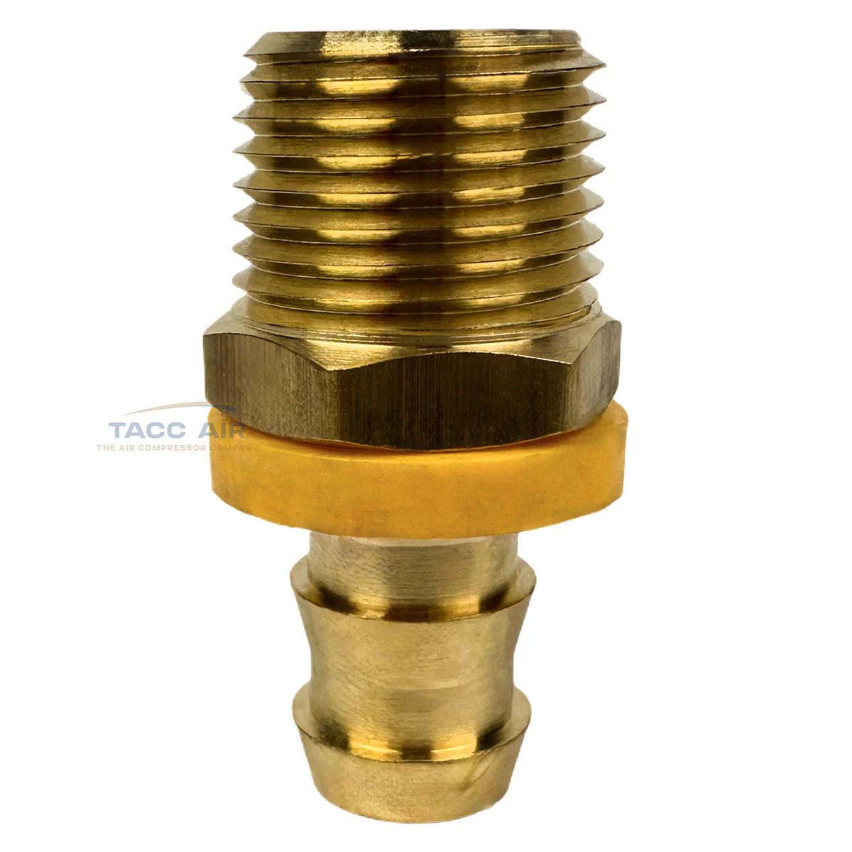 6 Pack Easy Lock Brass Hose Barb Fitting Connector 1/2″ Push-Lock x 1/2″ MNPT