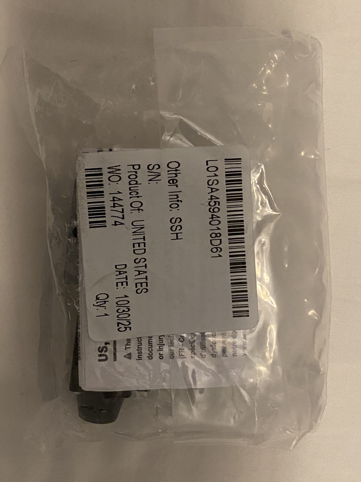 Emerson L01SA4594018D61 Aventics Numatics 2-Position Pneumatic Valve 24 VDC