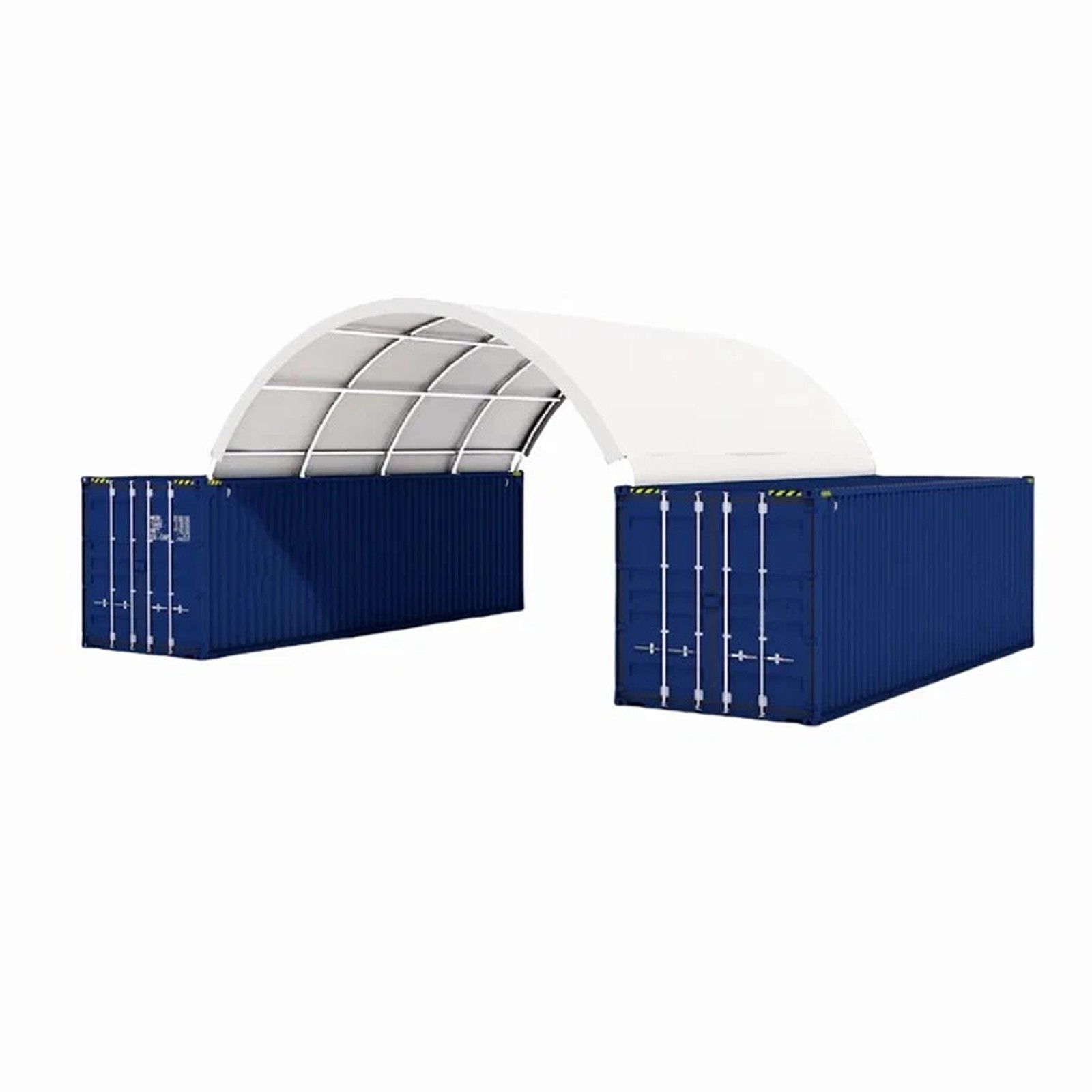 20×20′ PVC Construction Site Storage Shipping Container Canopy Shelter Frame