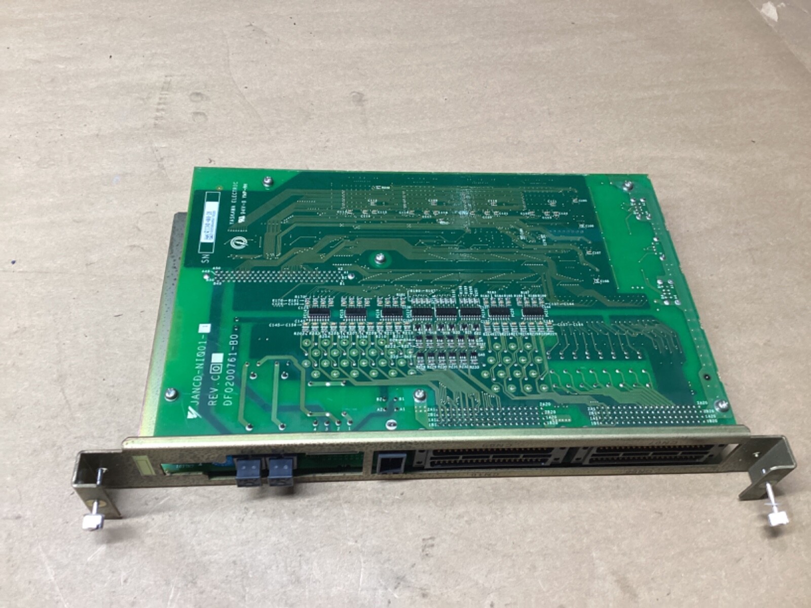 Yaskawa JZNC-NIF01-1 Moto-Man Control Rack Interface Board NX100 #102Z52