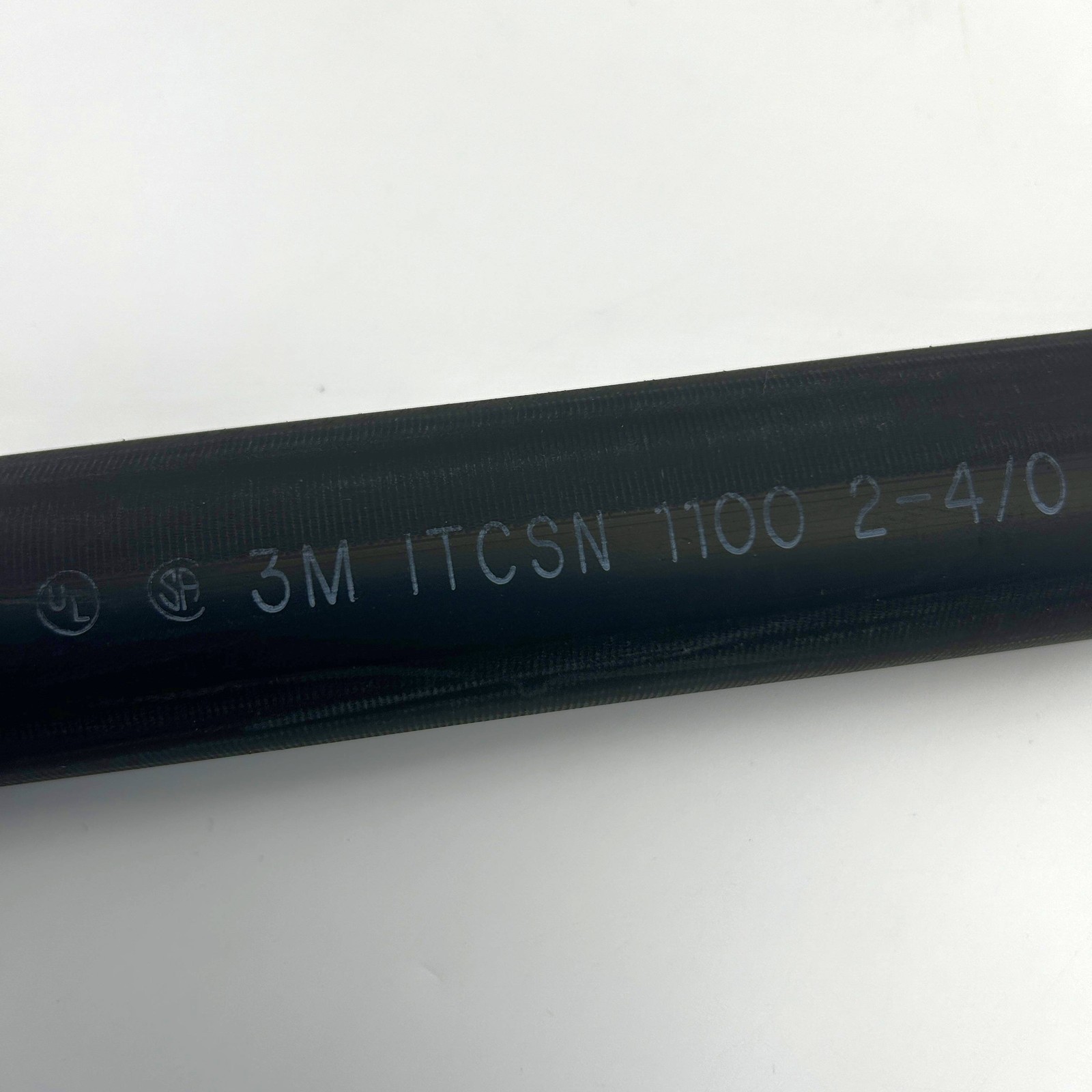 3M 7000132380 Heat Shrinkable Cable Sleeve ITCSN-1100x48A Black 2-4/0 AWG 5pk