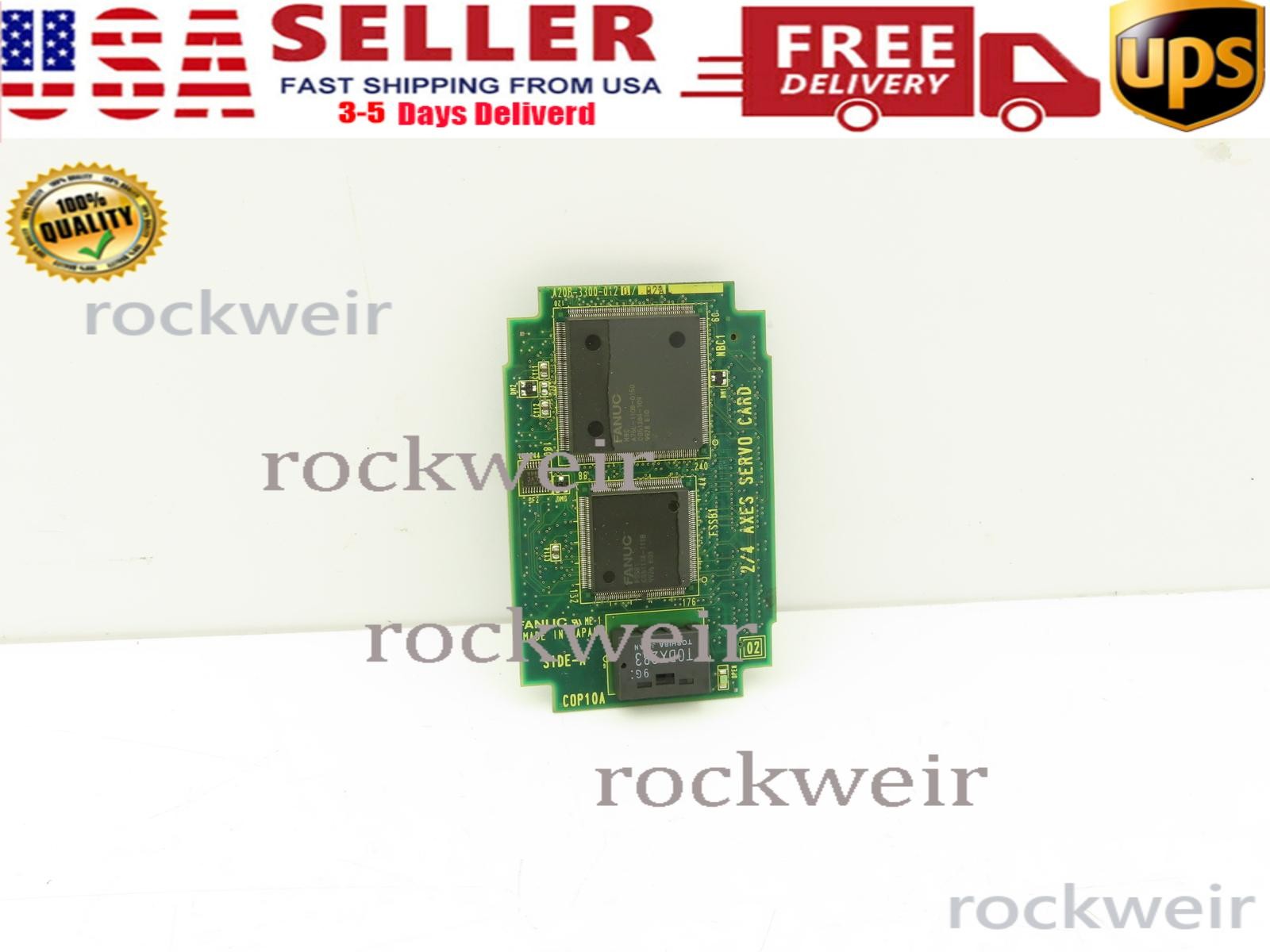Fanuc A20B-3300-0120 2/4 Axes Servo Card Control Module