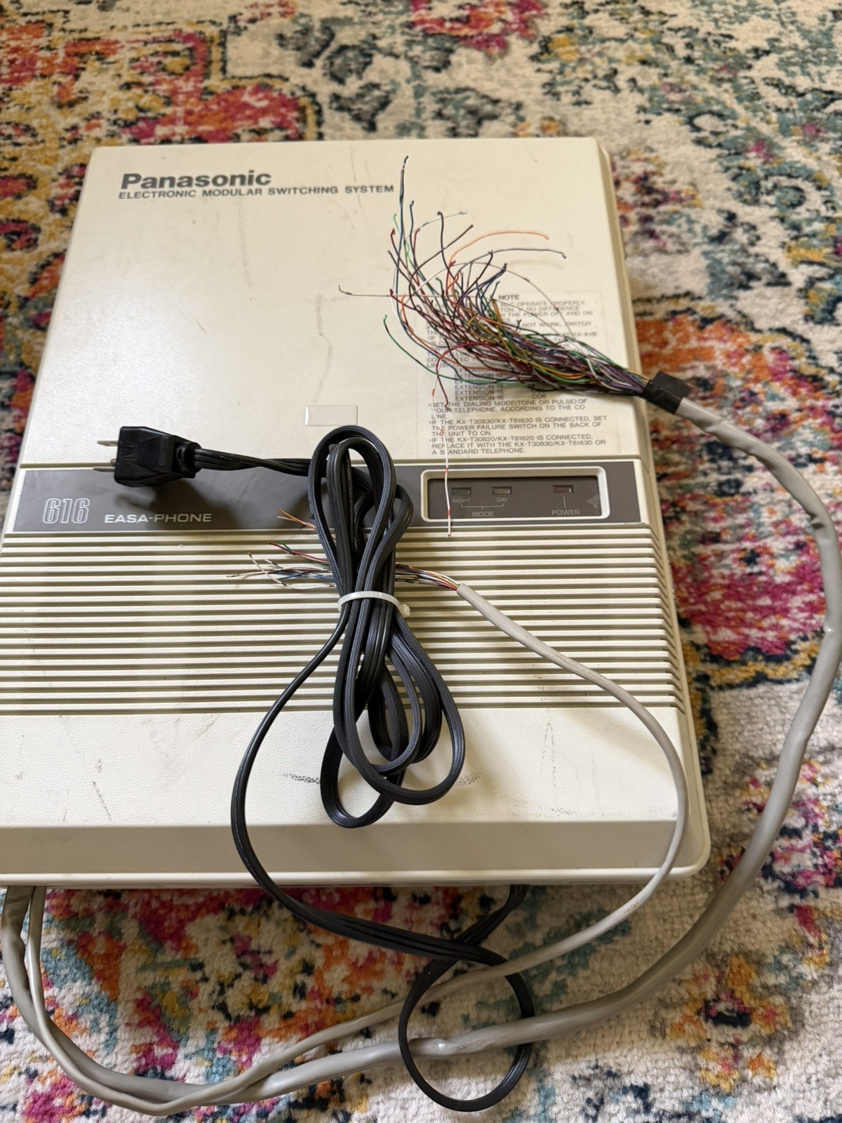 Panasonic 616 Easa-Phone KX-T61610 Electronic Modular Switching System