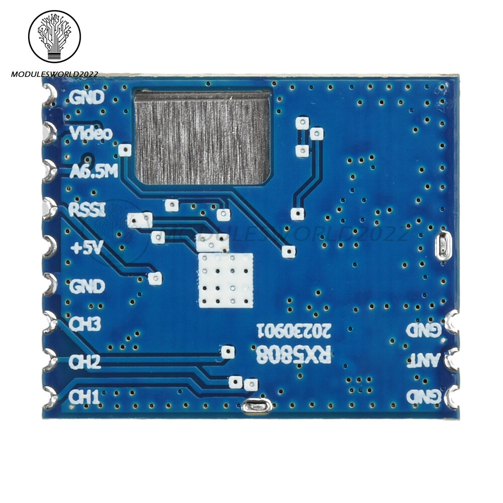 5.8G 5725~5865MHz Receiver Module RX5808 Wireless Audio Video Receiver Module
