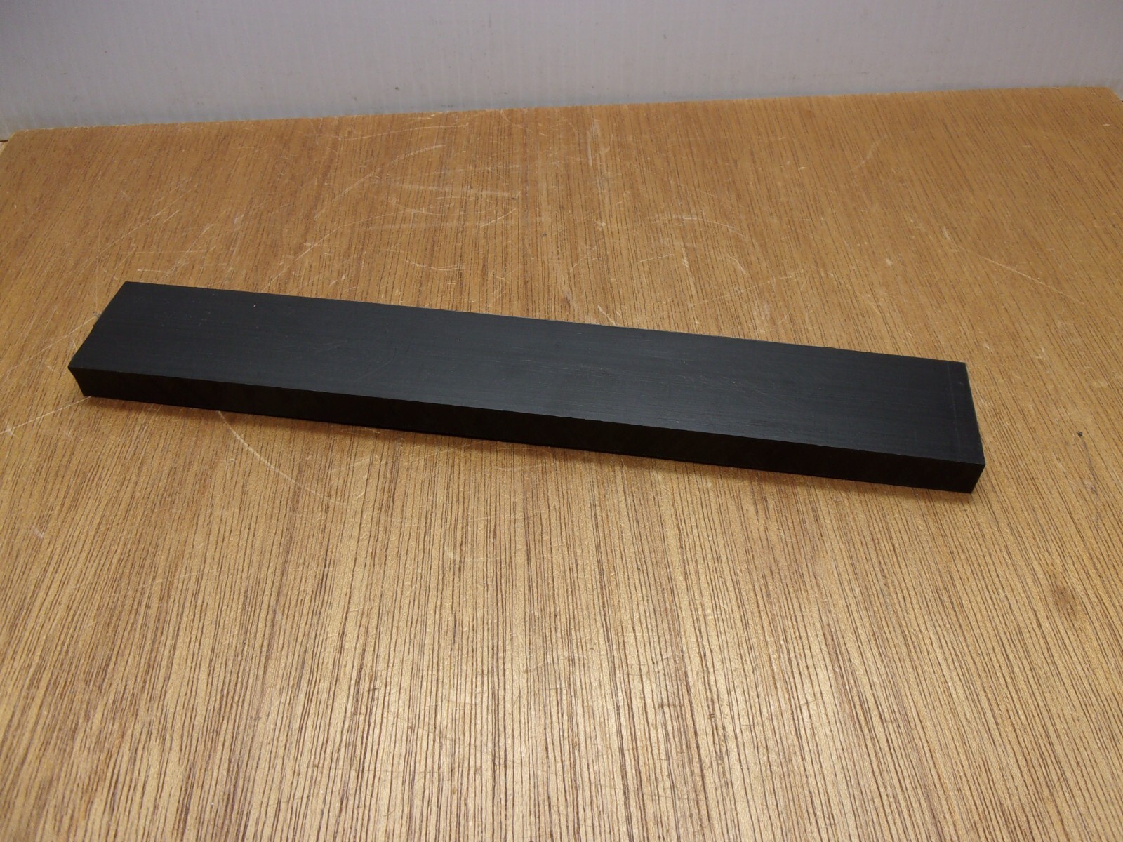 1-1/2″ X 1/2″ X 10″ UHMW PE Tivar Black Flat Bar Plate Stock FDA Compliant