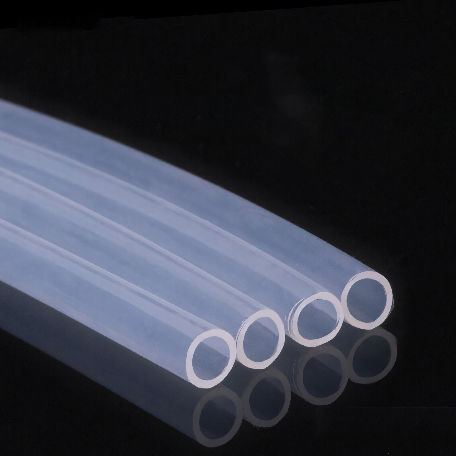 PTFE Tube Tubing Pipe High Temp Resistance Transparent ID 0.8-11 mm OD 1.6-14 mm