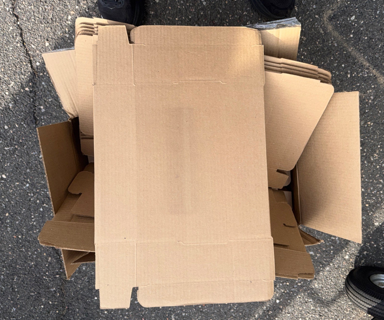 50 Pieces 10″ x 3″ x 12.5″ Corrugated Security Mailer Shipping Box
