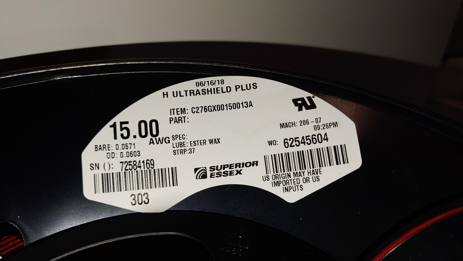 AWG15 Heavy Ultra Shield Plus Inverter Duty Copper Magnet Wire 200°C 3lb or less