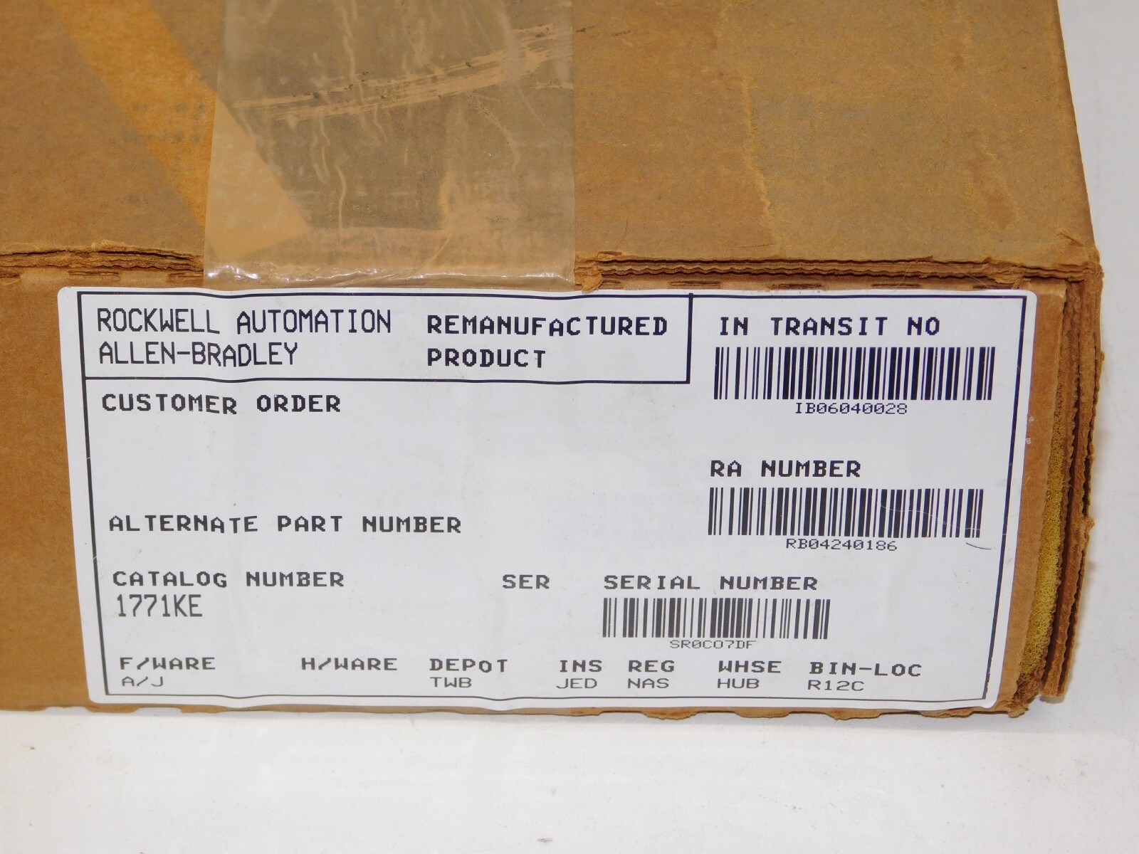 New Allen Bradley 1771-KE Communication Controller AB Module Rockwell Automation