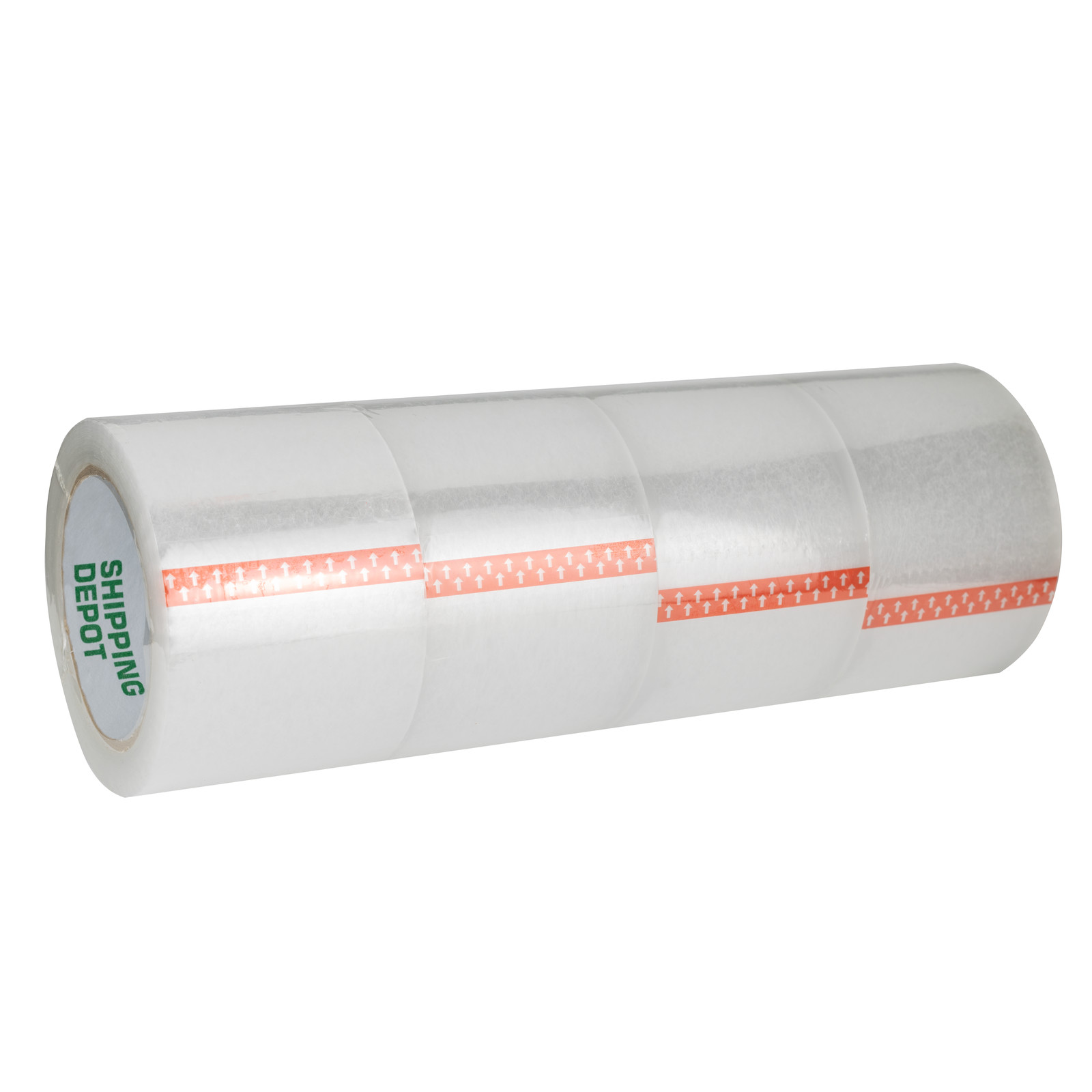 72 Rolls 3″x110yd Shipping Depot Carton Sealing Clear Packing Tape 1.6mil