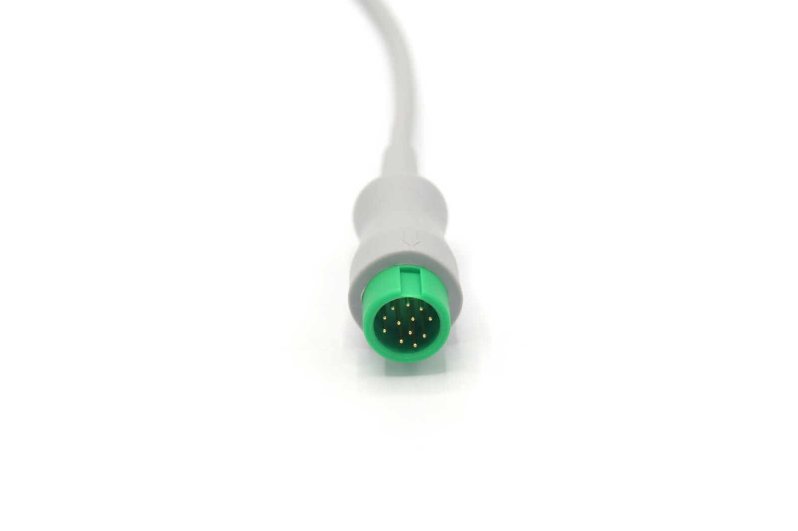 Mindray DPM7 DPM6 ECG Cable 12 Pin 3 Leads Snap Compatible – Same Day Shipping