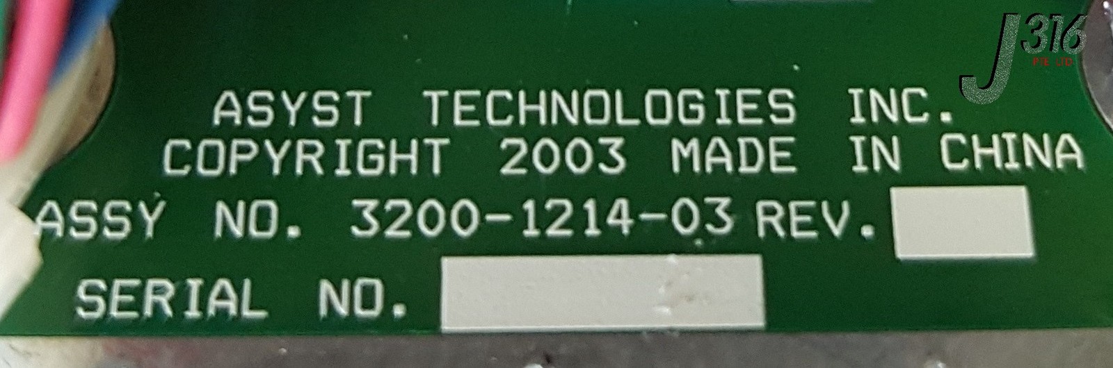 13393 LIN ENGINEERING ASYST 3200-1214-03 BD, 4002-6446-01 & FX-300 416-07-80D-01