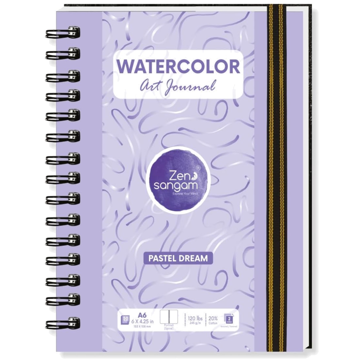 Professional A6 Portrait Sketchbook | Watercolor | Acid-Free