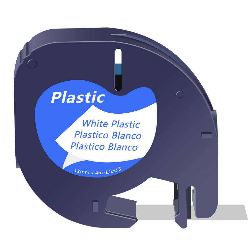 5Packs For Dymo 12mm LetraTag Refills White 91331 Fit for DYMO LetraTag 110T