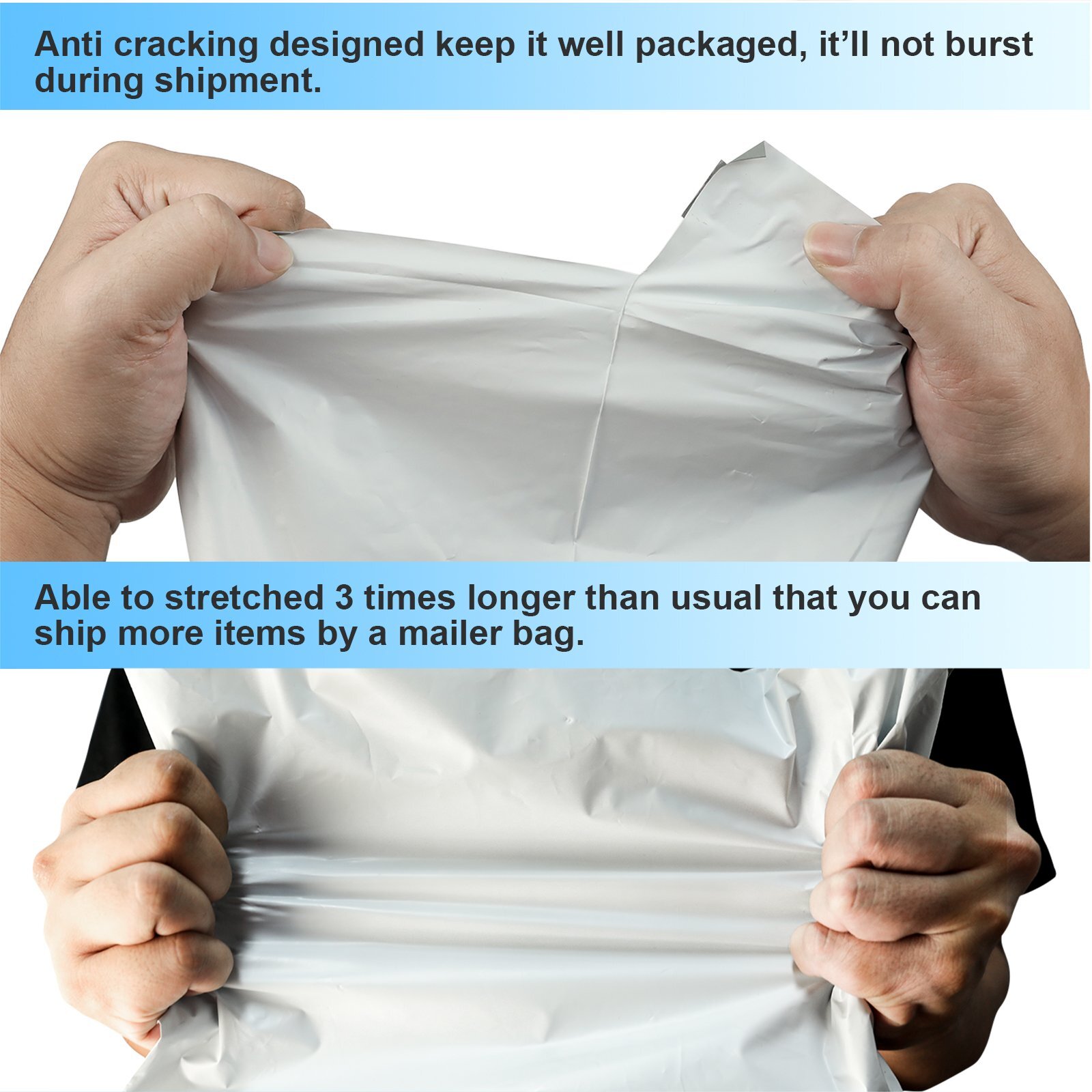 6×9 9×12 10×13 14×17 – 24×24 Poly Mailers Shipping Envelopes Self Sealing Bags