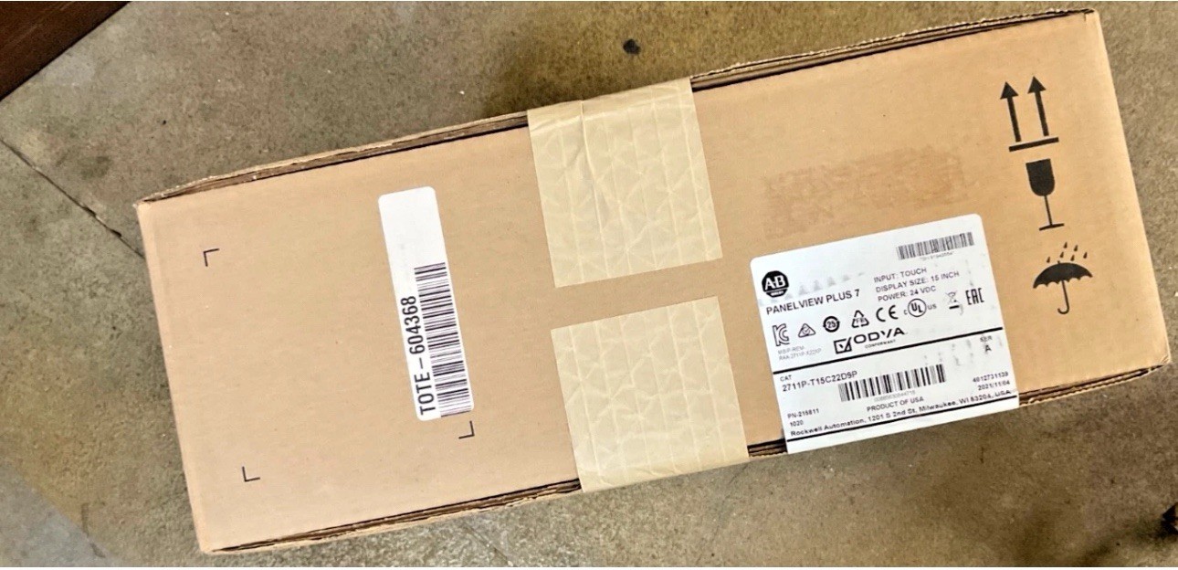 Allen Bradley 2711P-T15C22D9P Panelview Plus 7 Operator Interface Panel Ser A